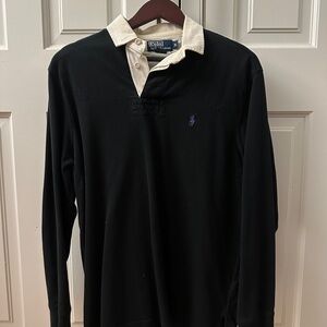 Polo Ralph Lauren Black Long Sleeve Rugby